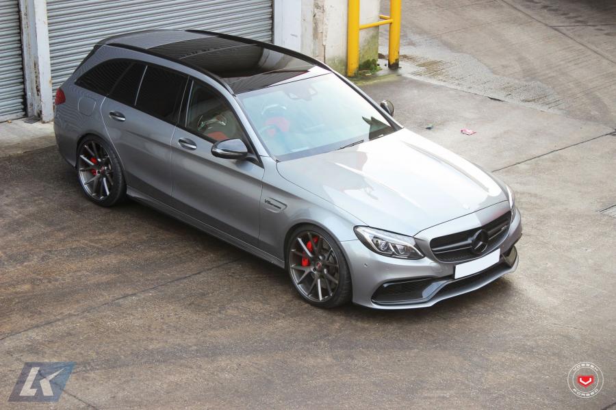 Mercedes-AMG C63 S Estate on Vossen Wheels (VPS-306) '2017